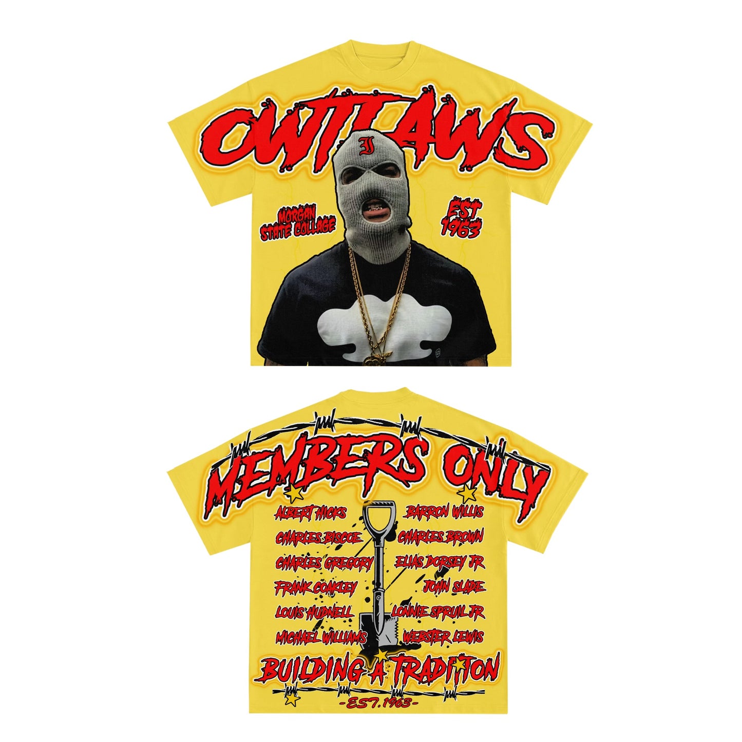 Yellow Outlaws Shirt