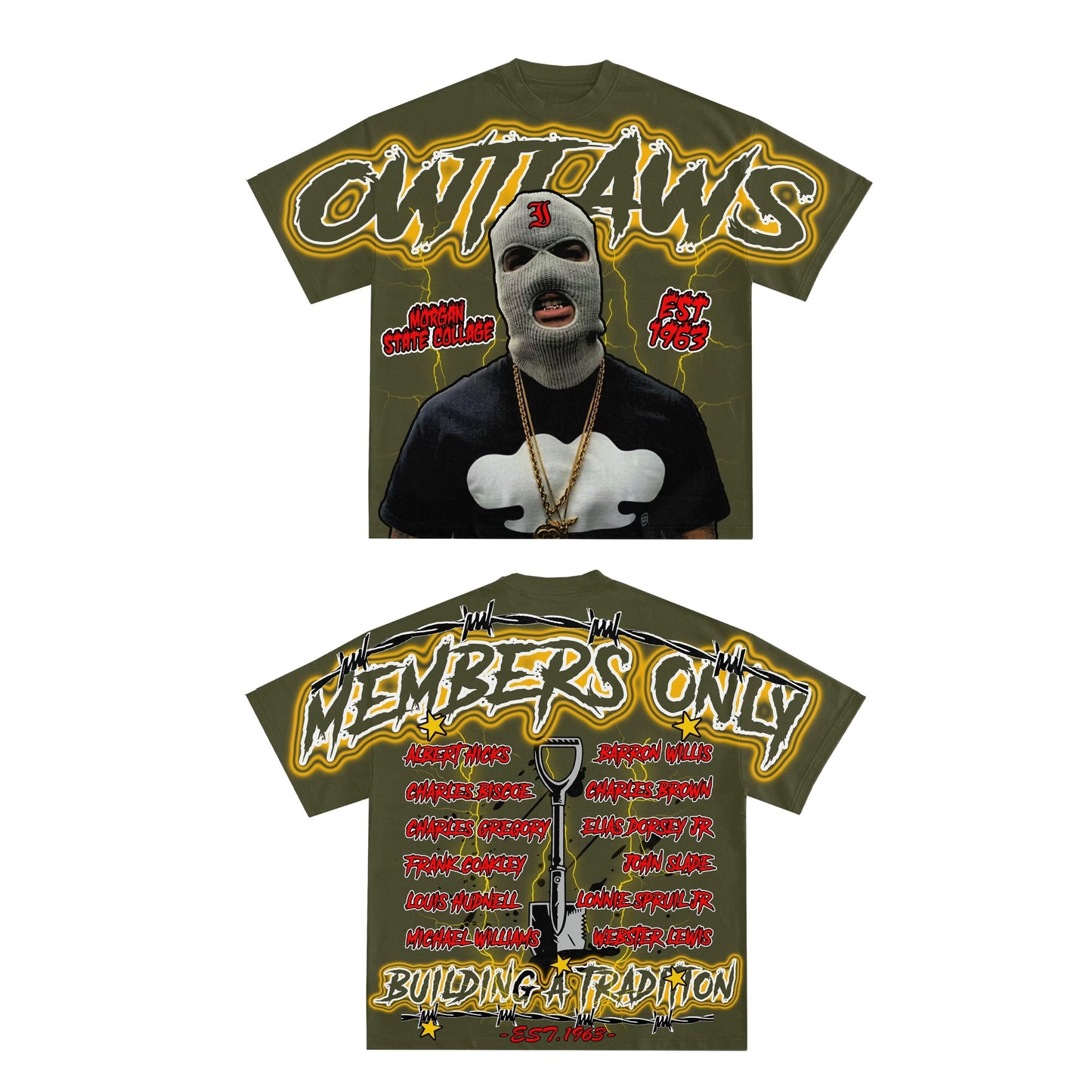 Green Outlaws Shirt